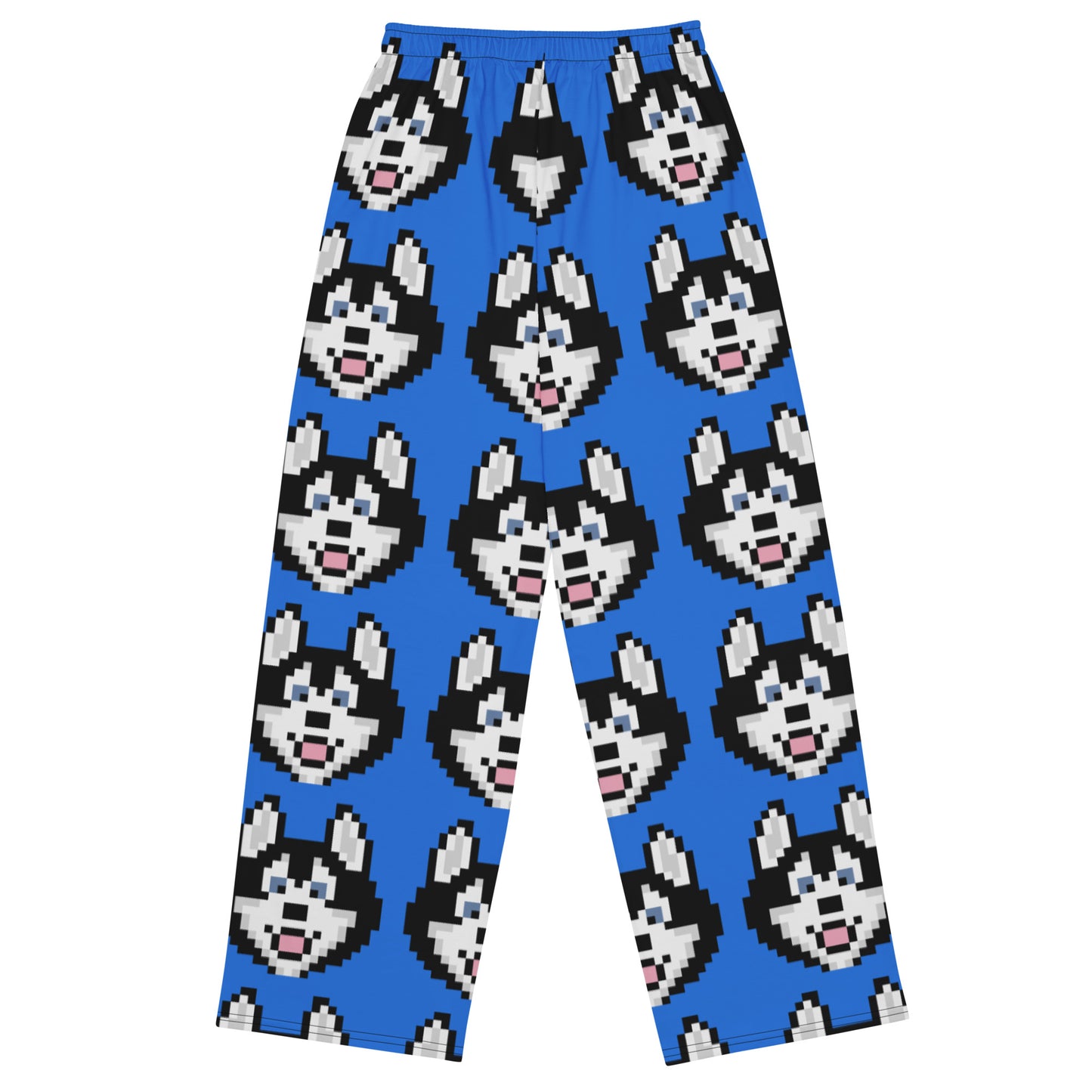 HOSKY - "All-over" unisex wide-leg pants